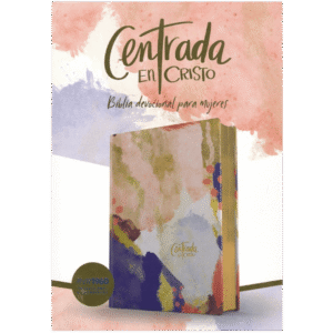 Biblia RVR 1960 Devocional centrada en Cristo - Matizada Símil Piel