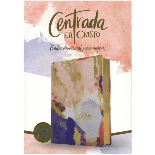 Biblia RVR 1960 Devocional centrada en Cristo - Matizada Símil Piel